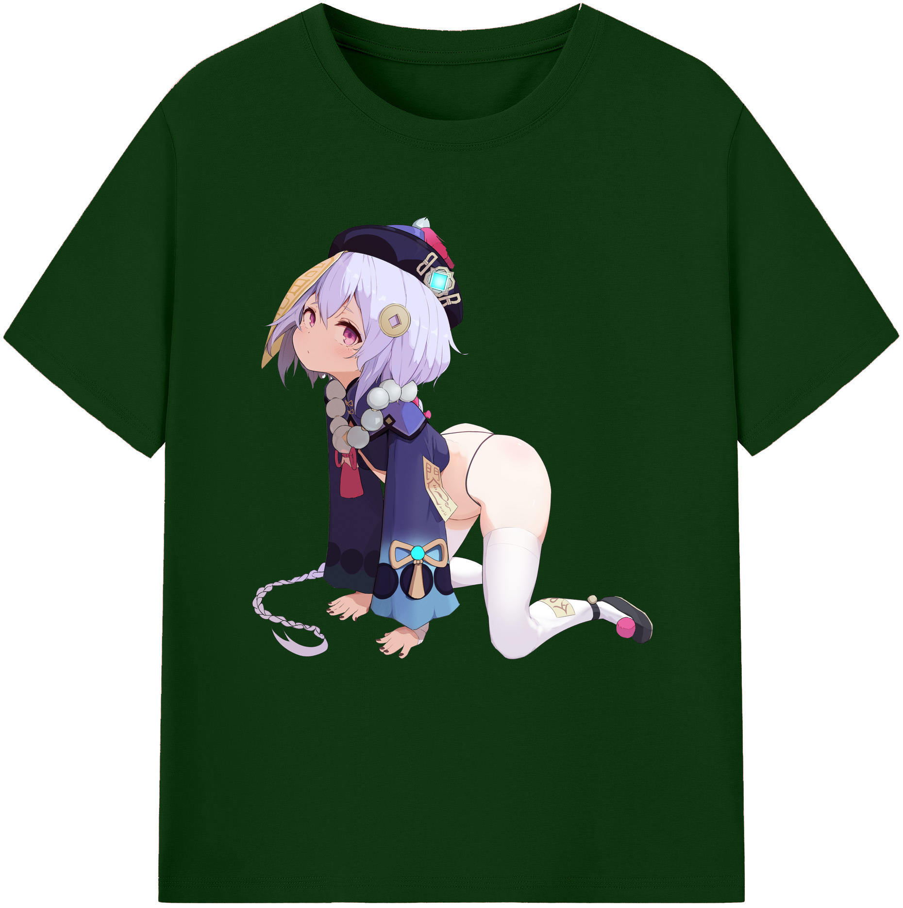 げんし神 七七 なな  genshin Nana 綿100％半袖Tシャツ（フロントプリント）